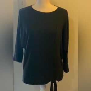 Women's Green Top 3/4 sleeve Size Small